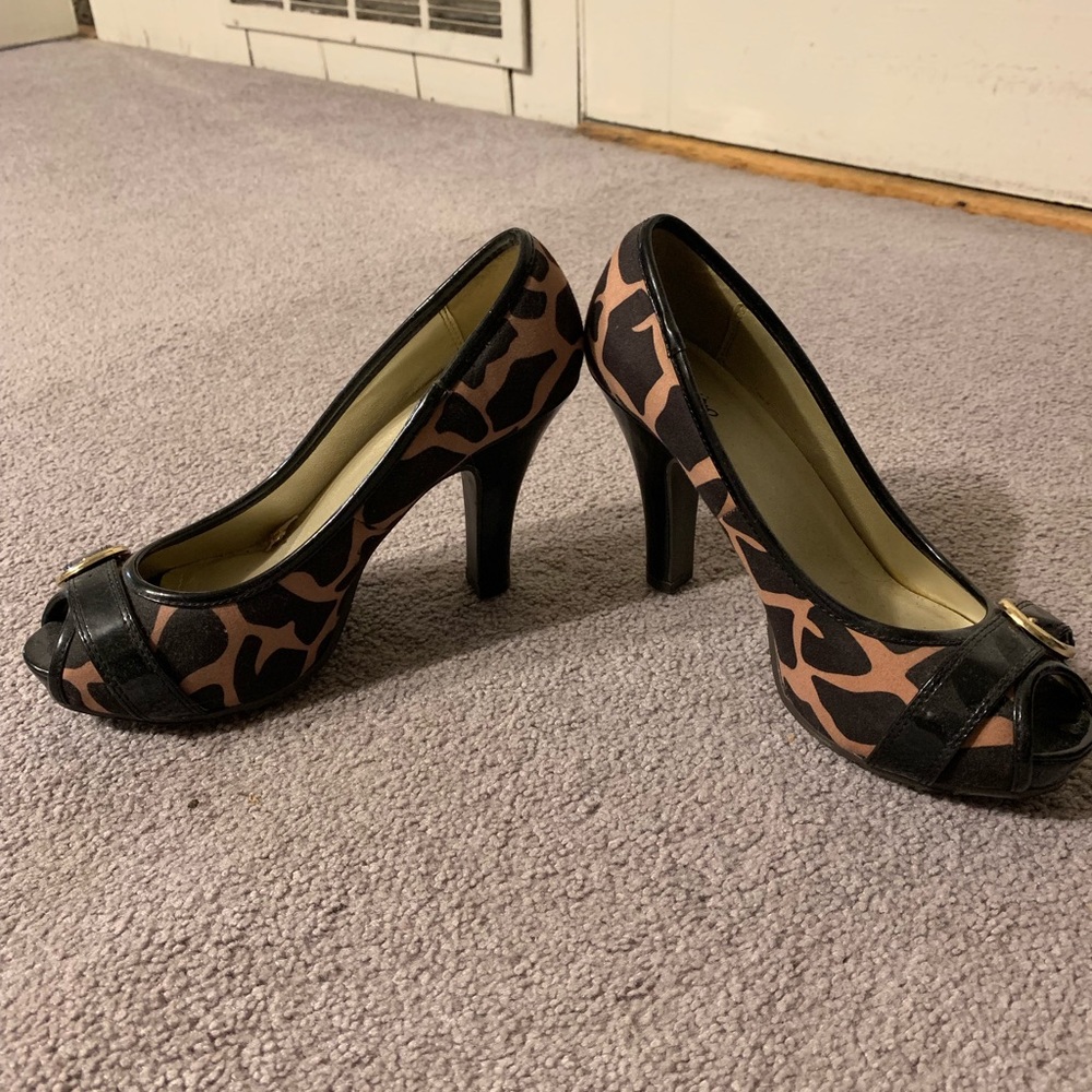 Leopard Heels